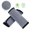 imageAccmor Car Seat Strap Pads for Baby Toddler Kids Car Seat Strap Covers Soft Car Seat Straps Shoulder Pads for All Baby Car Seats Stroller Pushchair High ChairGrey