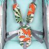 imageAccmor Car Seat Straps Shoulder Pads Suit for Baby Kids Car Seat Strap Covers Hip SupportCar Seat Strap Pads Soft Seat Belt Covers for All Car Seats Pushchair StrollerOrange