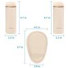imageAccmor Car Seat Straps Shoulder Pads Suit for Baby Kids Car Seat Strap Covers Hip SupportCar Seat Strap Pads Soft Seat Belt Covers for All Car Seats Pushchair StrollerChampagne Gold