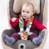 imageAccmor Car Seat Straps Shoulder Pads Suit for Baby Kids Car Seat Strap Covers Hip SupportCar Seat Strap Pads Soft Seat Belt Covers for All Car Seats Pushchair StrollerOrange
