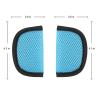 imageAccmor Car Seat Straps Shoulder Pads for Baby Kids Soft Car Seat Strap Covers Seat Belt Covers for Car Seats Pushchair StrollerBlue