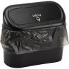 imageAccmor Car Trash Can with Lid Mini Auto Dustbin Garbage Organizer Holder 2 Packs Automotive Storage Container Bin with 60 Pcs Bags for Vehicle Home Office1 Black