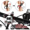 imageAccmor Classic Bike Bell Adjustable Bicycle Bell Fits Any Bike Handlebar Universal Bike Bell Loud Crisp Clear Sound Bike Bell for Adults Kids Bikesilver