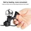 imageAccmor Classic Bike Bell Adjustable Bicycle Bell Fits Any Bike Handlebar Universal Bike Bell Loud Crisp Clear Sound Bike Bell for Adults Kids Bikesilver
