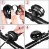 imageAccmor Classic Bike Bell Aluminum Bicycle Bell Loud Crisp Clear Sound Bicycle Bike Bell for Adults KidsBlackRight Hand Use1 pack