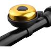 imageAccmor Classic Bike Bell Aluminum Bicycle Bell Loud Crisp Clear Sound Bicycle Bike Bell for Adults KidsGold  GoldRight Hand Use2 pack