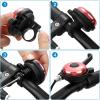 imageAccmor Classic Bike Bell Aluminum Bicycle Bell Loud Crisp Clear Sound Bicycle Bike Bell for Adults KidsLight PinkRight Hand Use1 pack