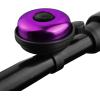 imageAccmor Classic Bike Bell Aluminum Bicycle Bell Loud Crisp Clear Sound Bicycle Bike Bell for Adults KidsPurpleRight Hand Use1 pack