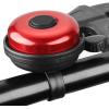 imageAccmor Classic Bike Bell Aluminum Bicycle Bell Loud Crisp Clear Sound Bicycle Bike Bell for Adults KidsRed  RedRight Hand Use2 pack