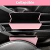 imageAccmor Collapsible Car Trash Can Vehicle Garbage Organizer Holder Bin with One Roll Trash Bag Waterproof Hanging Mini Auto Dustbin Accessories Storage Container for Vans SUVsPink
