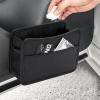 imageAccmor Collapsible Car Trash Can Vehicle Garbage Organizer Holder Bin with One Roll Trash Bag Waterproof Hanging Mini Auto Dustbin Accessories Storage Container for Vans SUVsBlack