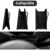 imageAccmor Collapsible Car Trash Can Vehicle Garbage Organizer Holder Bin with One Roll Trash Bag Waterproof Hanging Mini Auto Dustbin Accessories Storage Container for Vans SUVsBlack