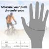 imageAccmor Cycling Gloves for Men Women Bike Gloves Half Finger Road Bike MTB Gloves AntiSlip ShockAbsorbing Glove for Fitness Cycling Outdoor Sportsblack