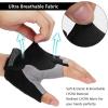 imageAccmor Cycling Gloves for Men Women Bike Gloves Half Finger Road Bike MTB Gloves AntiSlip ShockAbsorbing Glove for Fitness Cycling Outdoor Sportsblack