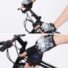 imageAccmor Cycling Gloves for Women Men Half Finger Bike Gloves Road Bicycle Gloves ShockAbsorbing AntiSlip Breathable Motorcycle Mountain Bike Gloves for Men Women Adultsgray