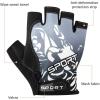 imageAccmor Cycling Gloves for Women Men Half Finger Bike Gloves Road Bicycle Gloves ShockAbsorbing AntiSlip Breathable Motorcycle Mountain Bike Gloves for Men Women Adultsgray