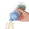 imageAccmor Formula Dispenser On The Go 4 Compartments Stackable Formula Container for Travel Baby Milk Powder Kids Snack Container BPA Free Blue Green Pink