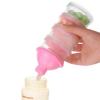 imageAccmor Formula Dispenser On The Go 4 Compartments Stackable Formula Container for Travel Baby Milk Powder Kids Snack Container BPA Free Pink