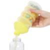 imageAccmor Formula Dispenser On The Go 4 Compartments Stackable Formula Container for Travel Baby Milk Powder Kids Snack Container BPA Free Yellow