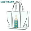 imageAccmor Formula Dispenser On The Go 4 Layers Stackable Formula Container to Go NonSpill Portable Milk Powder Baby ampamp Kids Snack Container Green PinkGreen Pink