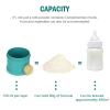 imageAccmor Formula Dispenser On The Go 4 Layers Stackable Formula Container to Go NonSpill Portable Milk Powder Baby ampamp Kids Snack Container Green PinkGreen Pink