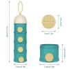 imageAccmor Formula Dispenser On The Go 4 Layers Stackable Formula Container to Go NonSpill Portable Milk Powder Baby ampamp Kids Snack Container Green PinkGreen Pink