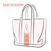 imageAccmor Formula Dispenser On The Go 4 Layers Stackable Formula Container to Go NonSpill Portable Milk Powder Baby ampamp Kids Snack Container Green PinkPink