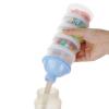 imageAccmor Formula Dispenser On The Go 5 Compartments Stackable Formula Container for Travel Baby Milk Powder Kids Snack Container BPA FreeBlue