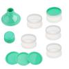 imageAccmor Formula Dispenser On The Go 5 Compartments Stackable Formula Container for Travel Baby Milk Powder Kids Snack Container BPA FreeGreen