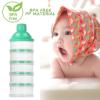 imageAccmor Formula Dispenser On The Go 5 Compartments Stackable Formula Container for Travel Baby Milk Powder Kids Snack Container BPA FreeGreen