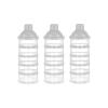 imageAccmor Formula Dispenser On The Go 5 Compartments Stackable Formula Container for Travel Baby Milk Powder Kids Snack Container BPA FreeGrey