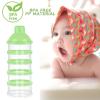 imageAccmor Formula Dispenser On The Go 5 Compartments Stackable Formula Container for Travel Baby Milk Powder Kids Snack Container BPA FreeLight Green