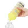 imageAccmor Formula Dispenser On The Go 5 Compartments Stackable Formula Container for Travel Baby Milk Powder Kids Snack Container BPA FreeYellow