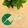 imageAccmor Formula Dispenser On The Go NonSpill Rotating FourCompartment Formula Container to Go Milk Powder Snack Storage Container for Infant Toddler Travel Outdoor GreenGreen