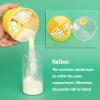 imageAccmor Formula Dispenser On The Go NonSpill Rotating FourCompartment Formula Container to Go Milk Powder Snack Storage Container for Infant Toddler Travel Outdoor GreenYellow