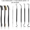 imageAccmor Gun Cleaning Tools Kit Including Gun Cleaning Pick ampamp Gun Cleaning Brush Gun Cleaner SetSet C