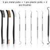 imageAccmor Gun Cleaning Tools Kit Including Gun Cleaning Pick ampamp Gun Cleaning Brush Gun Cleaner SetSet D