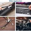 imageAccmor Gun Cleaning Tools Kit Universal Gun Cleaner Set Including 4 Pcs DoubleEnded Brass Steel Nylon Bristle Clean Brushes ampamp 4 Pcs Polymer Cleaning PicksPlastic Cleaning Picks
