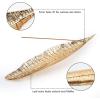 imageAccmor Incense Holder Set Leaf and Snail Incense Burner Incense Ash Catcher Incense Sticks Holder for Counters Meditation Room Yoga Home Office Red CopperGold