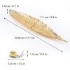 imageAccmor Incense Holder Set Leaf and Snail Incense Burner Incense Ash Catcher Incense Sticks Holder for Counters Meditation Room Yoga Home Office Red CopperGold