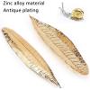 imageAccmor Incense Holder Set Leaf and Snail Incense Burner Incense Ash Catcher Incense Sticks Holder for Counters Meditation Room Yoga Home Office Red CopperGold