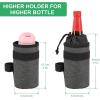 imageAccmor Insulated Bike Water Bottle Holders  Keeps Bottle Cool or Warm Universal Fit for Kids Mountain Cruiser Road Bikes  Blackblack