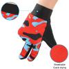 imageAccmor Kids Cycling Gloves  Breathable NonSlip Full Finger Gloves for Child Cycling Climbing Riding Biking ampamp Outdoor Sports 410 Years Boys ampamp GirlsStyle BRed Blue