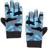 imageAccmor Kids Cycling Gloves  Breathable NonSlip Full Finger Gloves for Child Cycling Climbing Riding Biking ampamp Outdoor Sports 410 Years Boys ampamp GirlsStyle BBlue Grey