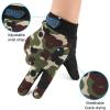 imageAccmor Kids Cycling Gloves  Breathable NonSlip Full Finger Gloves for Child Cycling Climbing Riding Biking ampamp Outdoor Sports 410 Years Boys ampamp GirlsStyle ACamo
