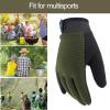 imageAccmor Kids Cycling Gloves  Breathable NonSlip Full Finger Gloves for Child Cycling Climbing Riding Biking ampamp Outdoor Sports 410 Years Boys ampamp GirlsStyle AGreen