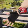 imageAccmor Kids Fishing Gloves Kids Sport Cycling Gloves for Cycling Camping Fishing Outdoor Sportsred
