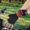 imageAccmor Kids Sport Gloves Kids Half Finger Gloves for Boys Girls Cycling Camping Fishing Outdoor Sportsorange