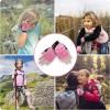 imageAccmor Kids Sport Gloves Kids Half Finger Gloves for Boys Girls Cycling Camping Fishing Outdoor Sportspink