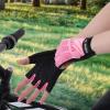 imageAccmor Kids Sport Gloves Kids Half Finger Gloves for Boys Girls Cycling Camping Fishing Outdoor Sportspink